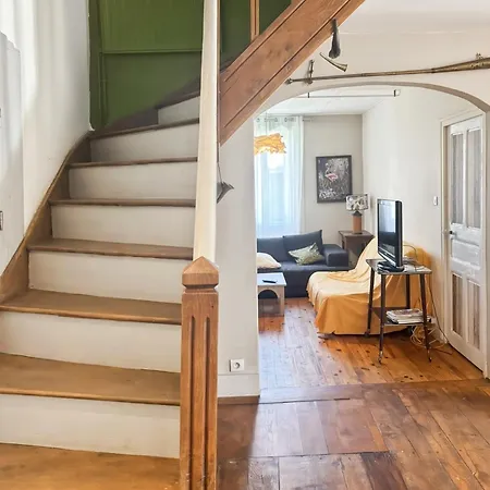 Maison Authentique Avec Cantou 5pers, Jardin Prive * Saint-Illide