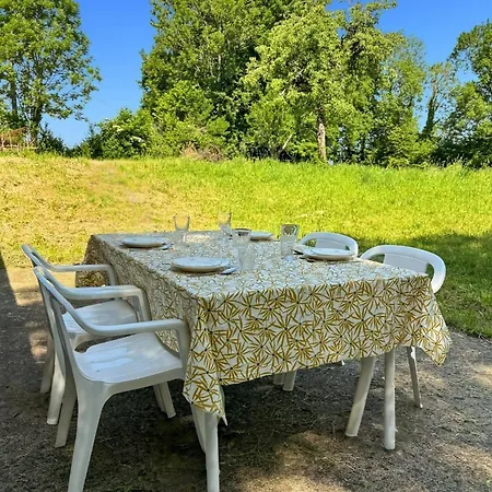 Maison Authentique Avec Cantou 5pers, Jardin Prive